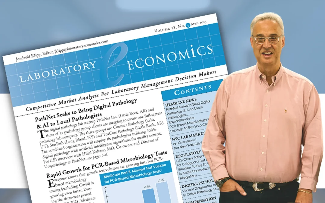 Dr. Hillel Kahane Featured in Laboratory Economics