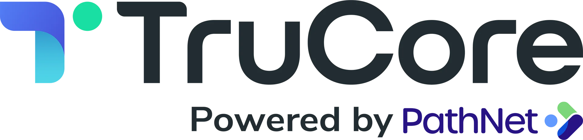 TruCore Powered by Pathnet - Black Text
